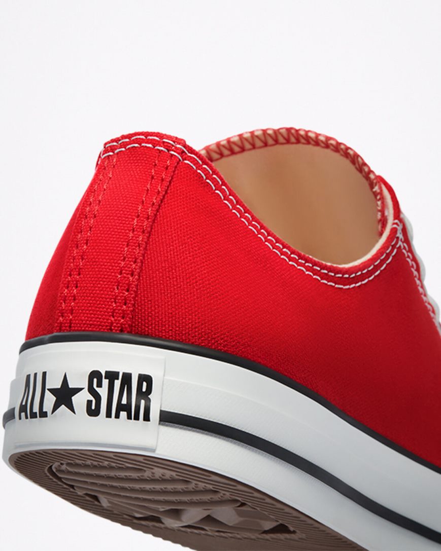 Zapatillas Bajas Converse Chuck Taylor All Star Classic Mujer Rojas | PE L452P7